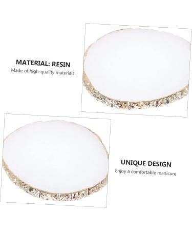 FRCOLOR 2 Pieces Manicure Mixing Nail Art Pallet Manicure Mixing Plate Mixing Bowl Supply - Buy Online on GoSupps.com