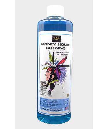 Money House Blessing Bath Water (16 oz) 16 Ounce