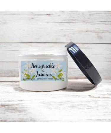 Honeysuckle Jasmine Scented Body Powder for Men & Women Perfume Dusting Powder Bath Powder with Fragrance & Essential Oils Talc Free 8oz Container Made in USA Honeysuckle & Jasmine (Body Powder) - Buy Online on GoSupps.com