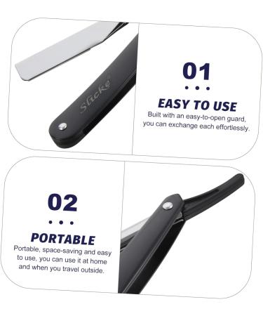 Fomiyes Men's Head Shaving Razor - 2 Pack Manual Metal Razors for a Smooth Shave | Barbershop Quality - Buy Online on GoSupps.com