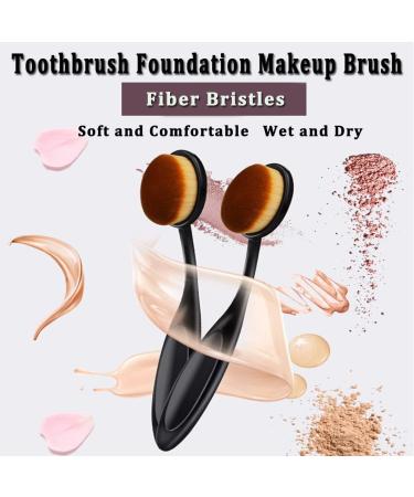 Foundation Brush Professional Advanced Soft and Skin-friendly Makeup BrushesSuitable for Liquid Foundation Blush - Buy Online on GoSupps.com