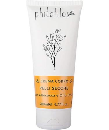 PHITOFILOS Body cream for dry skin with apricot and evo oil 200 ml - Buy Online on GoSupps.com