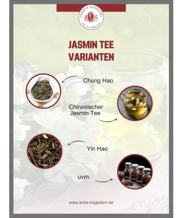  Lerbs & Hagedorn Chinese Jasmine Tea Chung Hao 1 kg - Buy Online on GoSupps.com