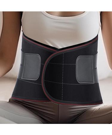 Lumbar Support Belt | Back Support Belt Lumbar Brace - Adjustable Waist Protector Belt Lightweight Lower Back Support Brace for Lumbar Stability - Buy Online on GoSupps.com