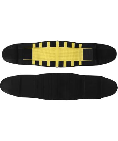 Oumefar Lower Back Support | Breathable Waist Protection for Lumbar Spine & Posture Restoration | Sciatica & Scoliosis Relief - Yellow - Buy Online on GoSupps.com