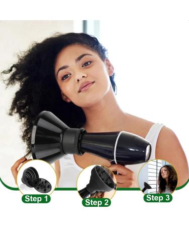 Universal Hair Diffuser for Curly & Wavy Hair - Eihi 1 Article Hair Dryer Attachment Pebble Gel Diffusor 1 578-1.968 Inches - Buy Online on GoSupps.com