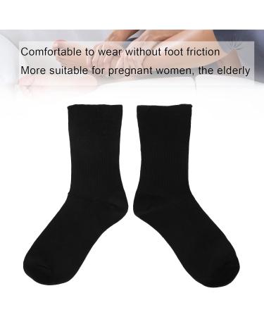 Anggrek Non Binding Care Cotton Socks for Elderly Women - Moisture Wicking Cushion Socks - Buy Online on GoSupps.com