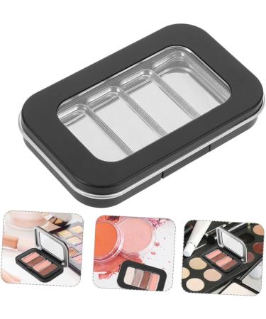 Palette Magn tique Vide 2 Pi ces Petit Format en Plastique Abs Noir Mat Porte-maquillage pour Fards Paupi res et Surligneurs Voyage Compacte - Buy Online on GoSupps.com