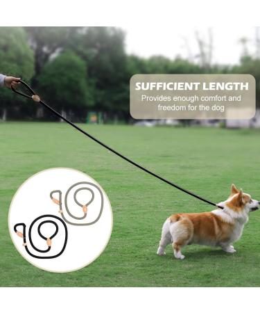 2-Pack Adjustable Dog Leash Retrievers with Pull Stop - Training Leash for Small Medium & Large Dogs (150cm/59.06inch) - Buy Online on GoSupps.com