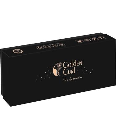 Golden Curl Bambino 25mm Wide Barrel Curling Wand in Black for Long Hair - Professional Hair Curler for Perfect Curls - Best Hair Curling Product - Buy Online on GoSupps.com