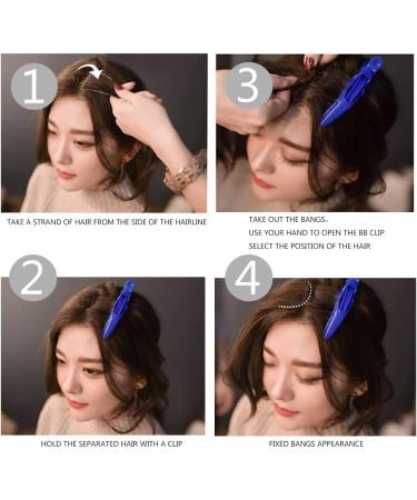 Bangs Hair Clip Bangs Hair for Women Two Side Fringe Bangs Clip in Natural Hair Extension 2 Piece Synthetic Soft Long Air Bangs Hairpiece Clip in Extensions Overhead Bang False Hair Bangs Clip in Hair AL06-07-2-30 - Buy Online on GoSupps.com