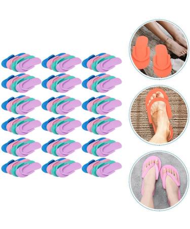 Zerodeko 24 Pairs Disposable Slippers Spa Slippers Foam Shower Slippers Anti-slip Beauty Salon Slippers Disposable Flip-flops Disposable Foam Slippers Pedicure Sandals Eva Travel - Buy Online on GoSupps.com