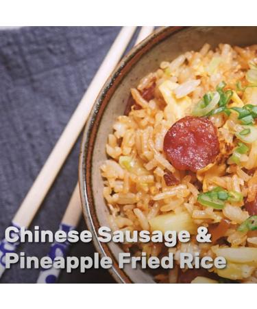 Kam Yen Jan Chinese Style Sausage (Lap Xuong Thuong Hang) - Made in USA, No MSG - 14 oz (Pack of 3) + Free Rhino Premium White Pepper - Buy Online on GoSupps.com