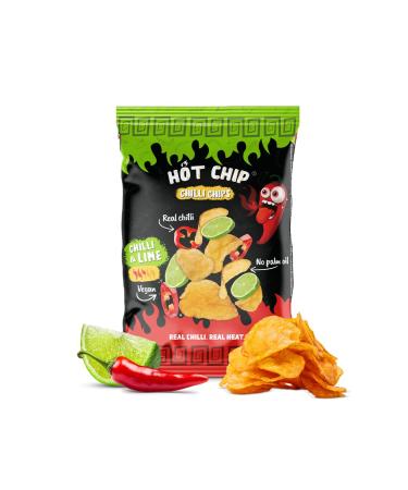 HOT CHIP Hot Chip - Spicy Chili & Lime Chips (80g / 2.82oz)
