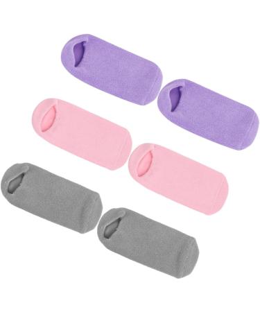 Healeved 6 Pairs Foot Gel Socks Care Products Vegetable Gel Ordinary Miss - Buy Online on GoSupps.com