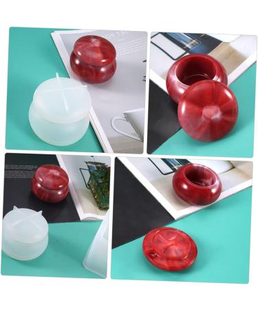 Operitacx 2 Pcs Box Storage Tank Mold Epoxy Jewelry Boxes Coaster Mold Silicone Mold Diy Mold Makeup Box Soap Whitex2pcs 7X3.5X5CMx2pcs - Buy Online on GoSupps.com