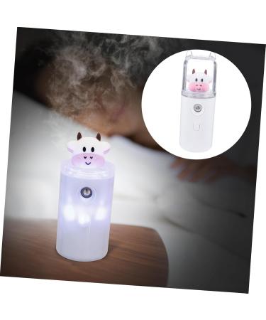 Beavorty Travel Humidifiers Portable Pocket Size Facial Mister Moisturizing Mist Sprayer Small Humidifier Oul Diffuser 3.8x3.8x10.8cm White - Buy Online on GoSupps.com