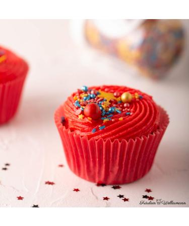 Super Sprinkle Superheld (180g) | EU Sugar Sprinkles for Cakes & Biscuits | Azo Dye-Free Streusel Mix from Hamburg - Buy Online on GoSupps.com