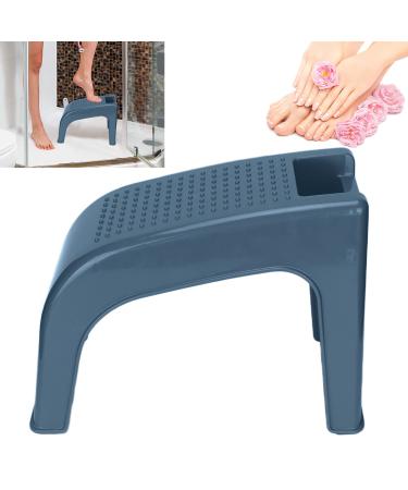 Brrnoo pedicure footrest footrest manicure pedicure nail base shower footrest pedicure nail tool footstand with pole foot pedicure dual purple nail polish accessories (3)