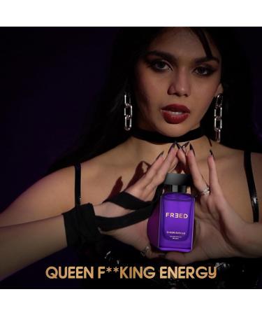 Queen Energy EDP Perfume for Women 80ml | Patchouli Earthy Cedarwood Vanilla | Intense & Long Lasting Woody Eau De Parfum | Best Gift for Women - Buy Online on GoSupps.com
