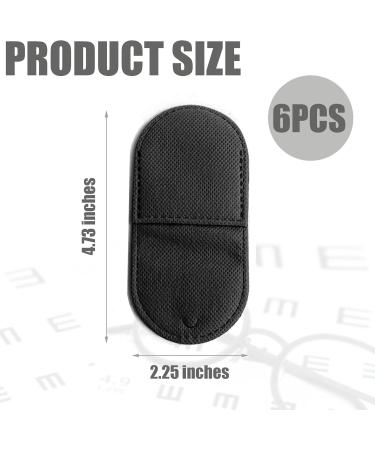 Medical Eye Patches for Adults & Kids - 6 Pcs Non-Woven Fabric | Improve Vision & Amblyopia | Black Large Size - Buy Online on GoSupps.com