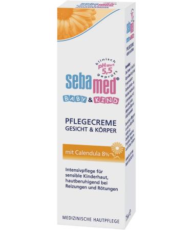 Buy Calendula Baby & Child Care Cream - 75ml for Sensitive Skin | Intensive Face & Body Moisturizer - Buy Online on GoSupps.com