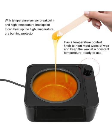 500 ml Electrical Guard Heater with Temperature Controller - Non-Stick Pan Adjustable Thermostat & High-Temperature Protection for Hair Removal (EU Plug 220V) - Buy Online on GoSupps.com