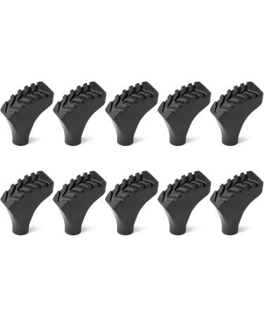 HIOPOIUYT Nonslip Walking Stick Pad Caps Hikings Stick End Bottom Crutch Tip Head Protectors Walking Stick Rubber Replaceable Tip - Buy Online on GoSupps.com