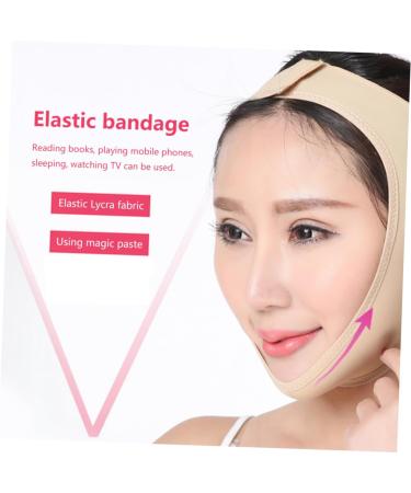 FRCOLOR Chin Lift Skin Lifting Strap Cheek Slimming Strap V Line Shaper Lifting Belt Thin Belt Compact High Elastic Slimming Film - Buy Online on GoSupps.com