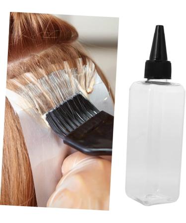 DOITOOL 15pi ces Bouteille De Teinture Capillaire Carr e Plastique Transparent Avec Goulot Pour Coloration Cheveux Flacon De Coloration Cheveux - Buy Online on GoSupps.com