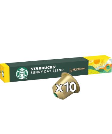 Buy STARBUCKS Sunny Day Blend Nespresso Capsules - Light Roast Coffee 80 Pods | International Shipping Available - Buy Online on GoSupps.com