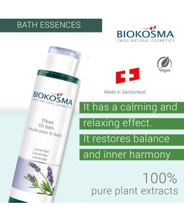 Buy Biocosma Oelbad Lavender 200ml - Relaxing Aromatherapy Bath Oil for International Shipping - Buy Online on GoSupps.com