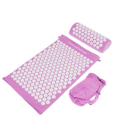 Sport-Tec acupressure set: acupressure mat + acupressure pillow pink