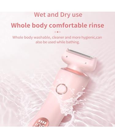 Dusk Razor for Women Dusk Glide Pro 3.0 Shaver - Dusk Official Razor Women Electric Shaver 2 in 1 Electric Shaver Razors Ipx7 Waterproof Women's Bikini Trimmers (Pink) - Buy Online on GoSupps.com