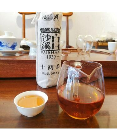 HELLOYOUNG 363g Th Pu-erh chinois rond naturel original dans un bateau en bambou nourriture verte avec un arri re-go t sucr cors et de longue dur e - Buy Online on GoSupps.com