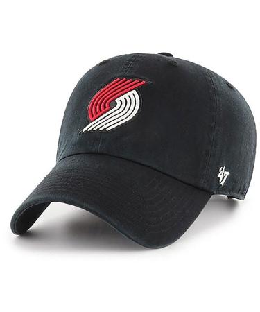 47 Portland Trail Blazers NBA Clean Up Adjustable Hat (One Size)