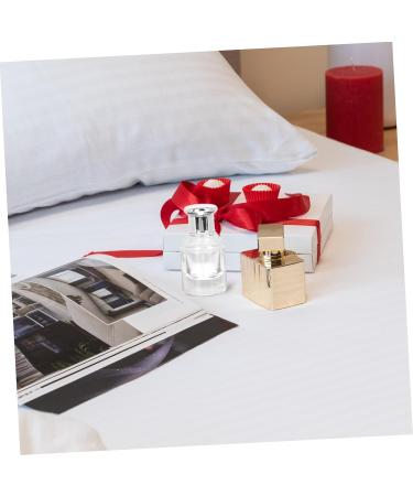 FRCOLOR 2pcs Glass Nozzle Spray Bottles Set - Multipurpose Perfume & Makeup Travel Pack - Mini Aluminum Alloy Glass Bottles - Buy Online on GoSupps.com