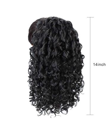 Kagodri Wig Ponytail - African Small Curly Women's Extension with Cord | Brazilian Curly Style for Effortless Glam - Buy Online on GoSupps.com