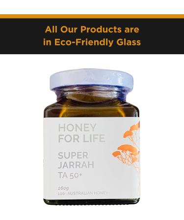 UKs Most Active Honey | Super Jarrah TA50+ / MGO 1600+ | Stronger than Manuka Honey 1000 MGO - Manuka Honey Medical Grade | Raw Honey - Cold Pressed & Unpasteurised | Honey for Life (260g) 260 ml (Pack of 1) - Buy Online on GoSupps.com