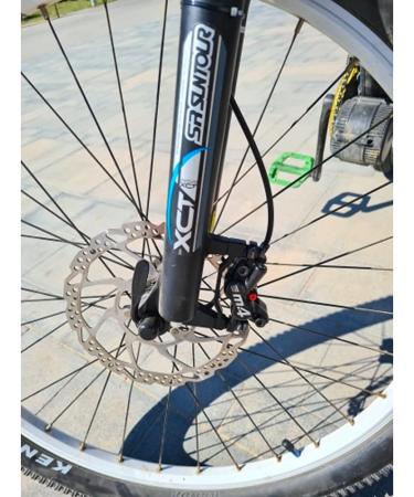 JFOYH 4-Piston MTB Hydraulic Brake Set with 160mm Floating Disc Rotors - Front and Rear Disc Brake Kit MT2000- Pre-Bled, Original Pads Included - Buy Online on GoSupps.com