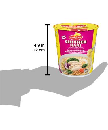 Lucky Me Instant Cup Chicken Mami Flavor 6 Cups x 70 g - Buy Online on GoSupps.com