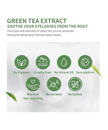 BREYLEE Eyelash Extension Shampoo - Gentle Cleanser for Salon and Home Use (60ml) - Buy Online on GoSupps.com