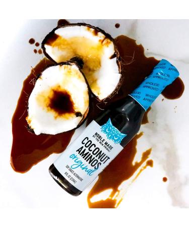New Primal Coconut Aminos Original - 8 fl oz (237 ml) | Gluten-Free Soy Sauce Alternative - Buy Online on GoSupps.com
