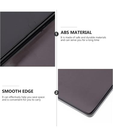 CALLARON DIY Eyeshadow Palette Concealer Eyeshadow Container DIY Lipstick Case Small Magnetic Sample Box With ABS Cover - Buy Online on GoSupps.com