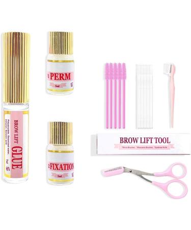Eyebrow Perm Kit Instant Professional Lift for Fuller Eyebrows - Instant Eye Brow Lift Perm Kit at Home Long Lasting Salon Result Easy to - Buy Online on GoSupps.com