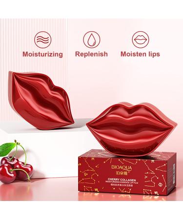 20PCS Cherry Lip Mask - Moisturizing Sleep Mask for Plump Youthful Lips | Reduces Lines & Restores Hydration - Buy Online on GoSupps.com