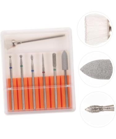 FRCOLOR Cell Phone Accessories Nail Polishing Accessories 1set Grinding Head Set Head Tungsten Steel Pedicure Manicure Grinding Tools Nail Art Accessories - Buy Online on GoSupps.com