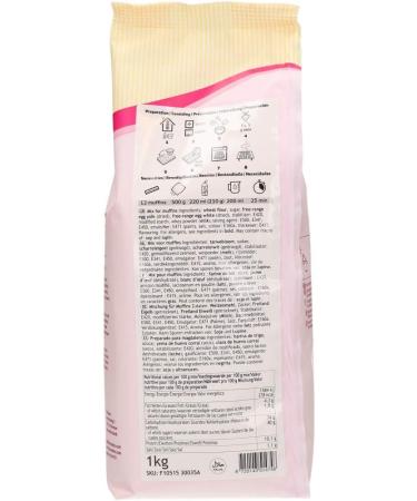FunCakes Muffin Mix - Easy Bake Delicious American Style Muffins - Perfect for Blueberry or Chocolate Chip - Halal - 1kg - Buy Online on GoSupps.com