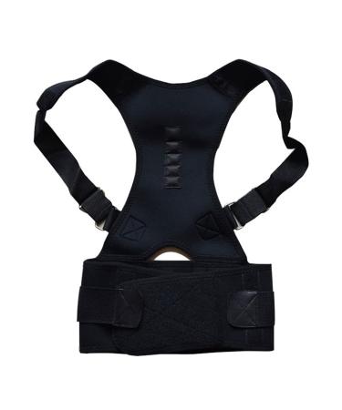 Posture Corrector for Women and Men Back Support Belt Lumbar Brace Shoulder Support Compression Vest for Clavicle to Support Spine Lumbar Neck Shoulder (Size : X-Large) (Small) (Large)