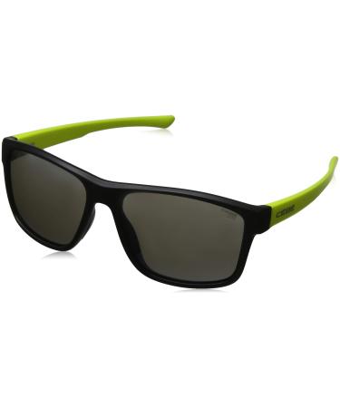 C b Jorasses M Sunglasses Matt Petrol Orange Medium Unisex Adult Matt Black Lime